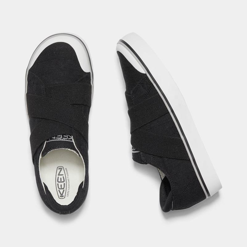 Keen Elsa III Gore Slip On Shoes Canada - Keen Womens Shoes Black (NQSF73680)